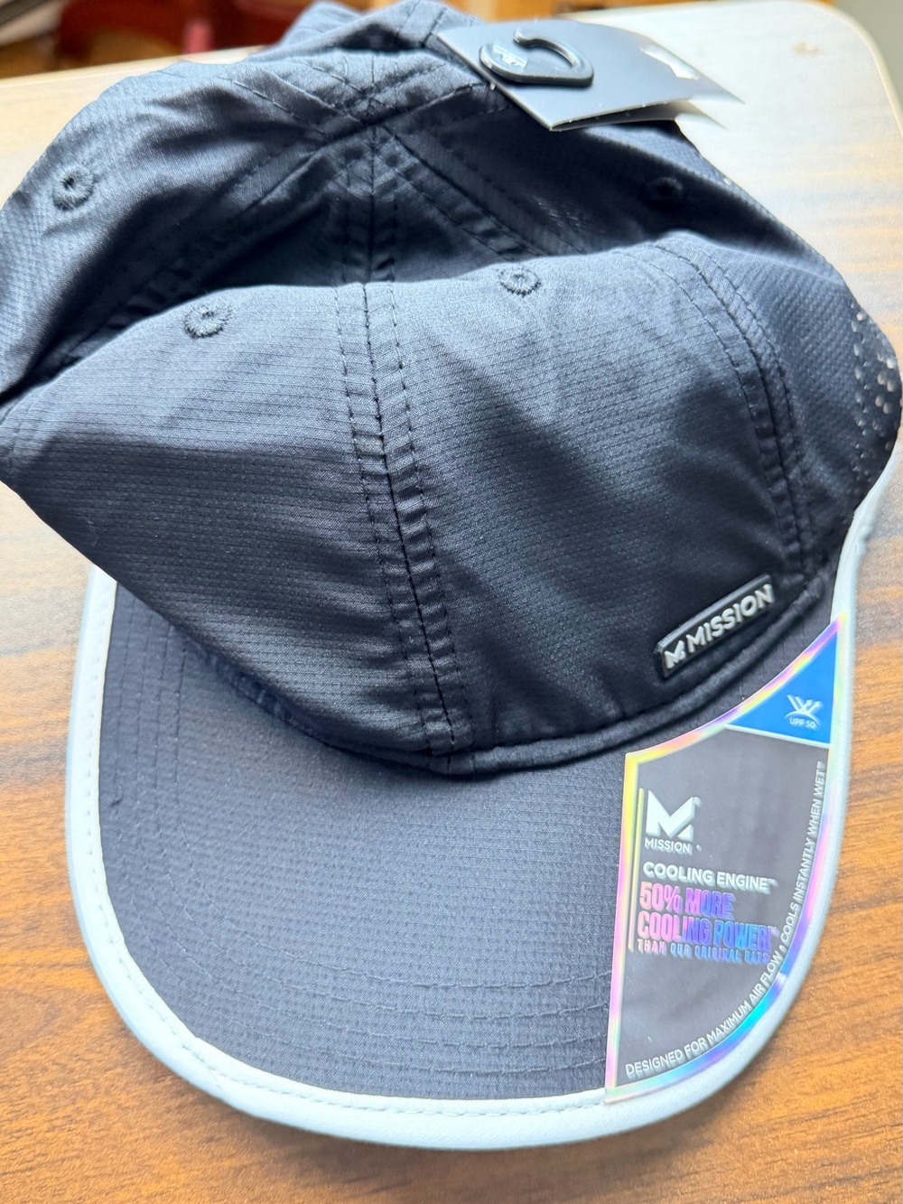 Men’s Black Cooling Performance Cap